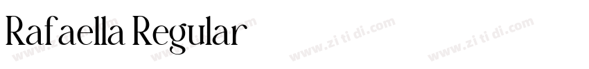 Rafaella Regular字体转换